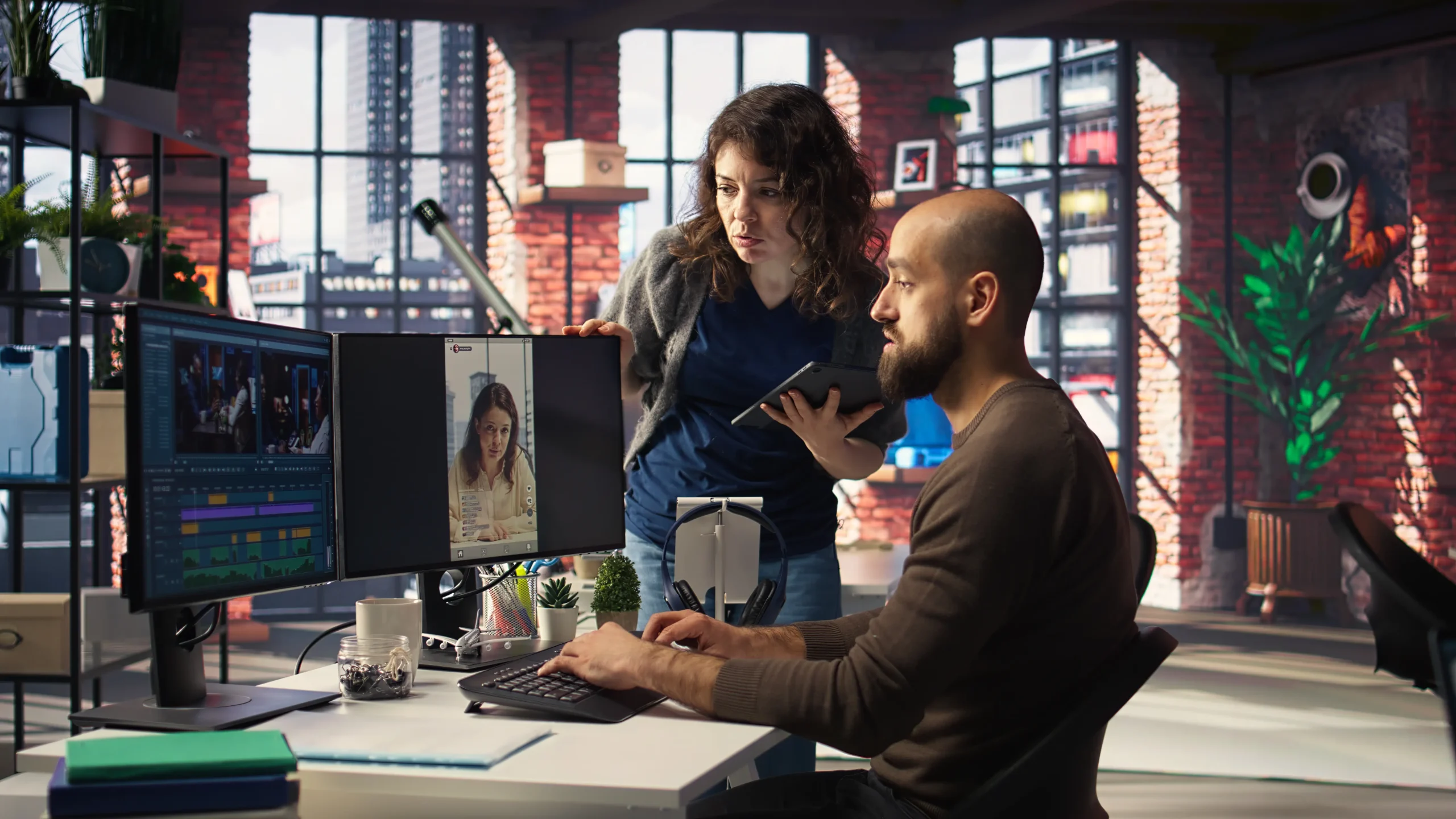 professional-editor-uses-ai-powered-software-pc-reels-creative-office